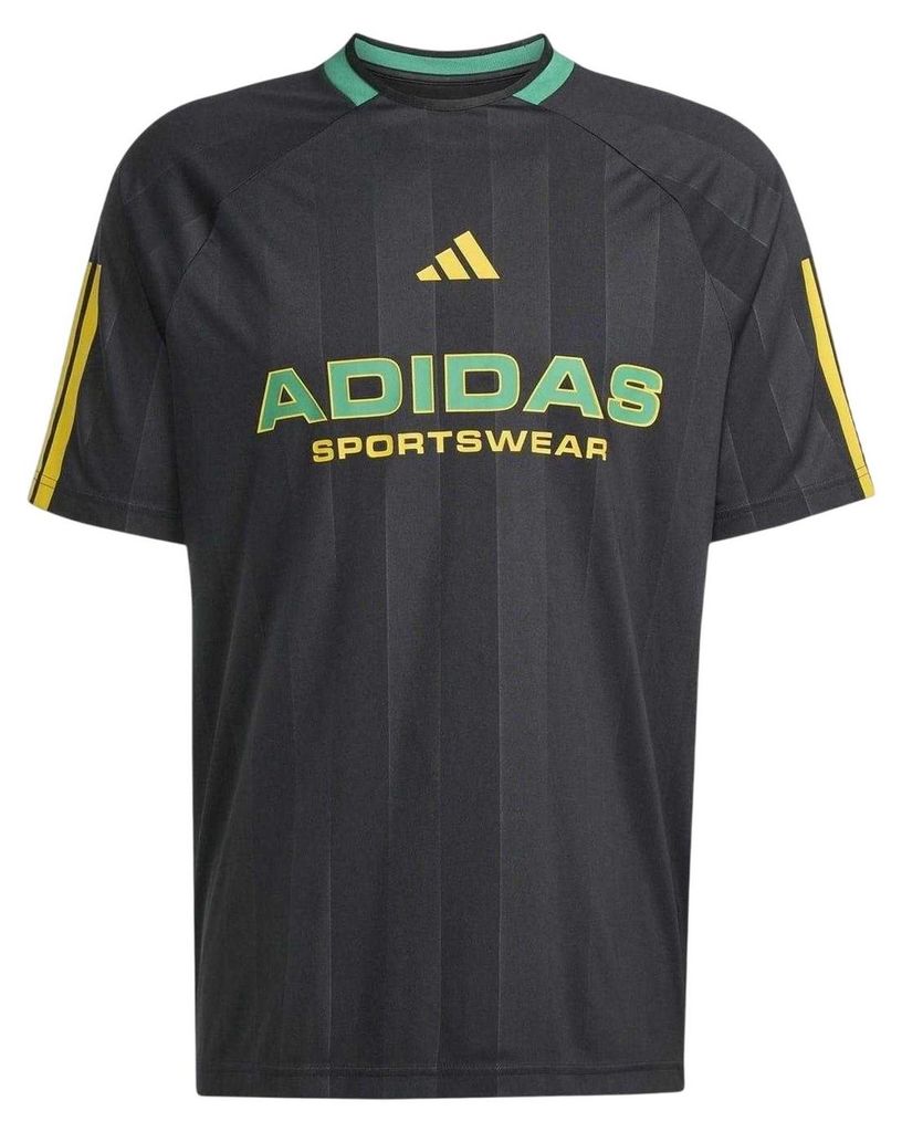 Adidas - "House Of Tiro Nations" T-Shirt für Herren/Damen Uni GT18678 (XXL) (Schwarz/Gold)