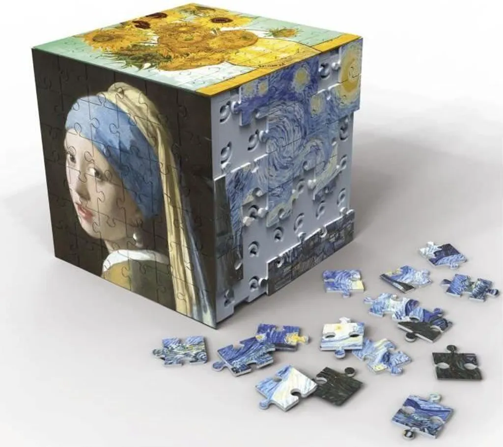 Puzzle 3D EDUCA Cube Art : Activité de Concentration 216 pièces 8+