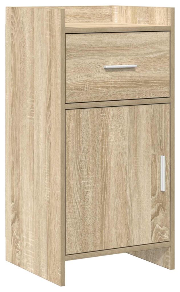 vidaXL Sideboard Sonoma-Eiche 40 x 36 x 80 cm Holzwerkstoff
