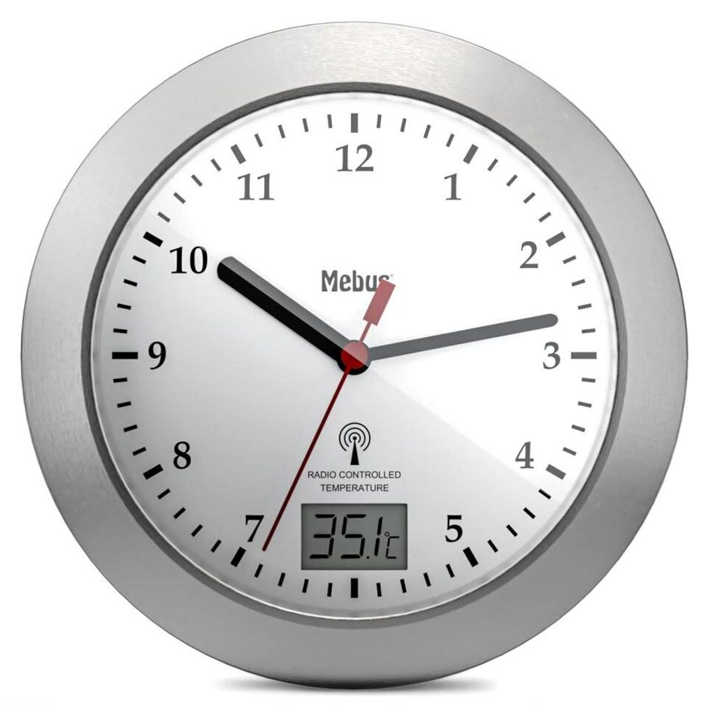 Reloj para baño MEBUS, modelo 411510, con ventosas Imagen del producto 
