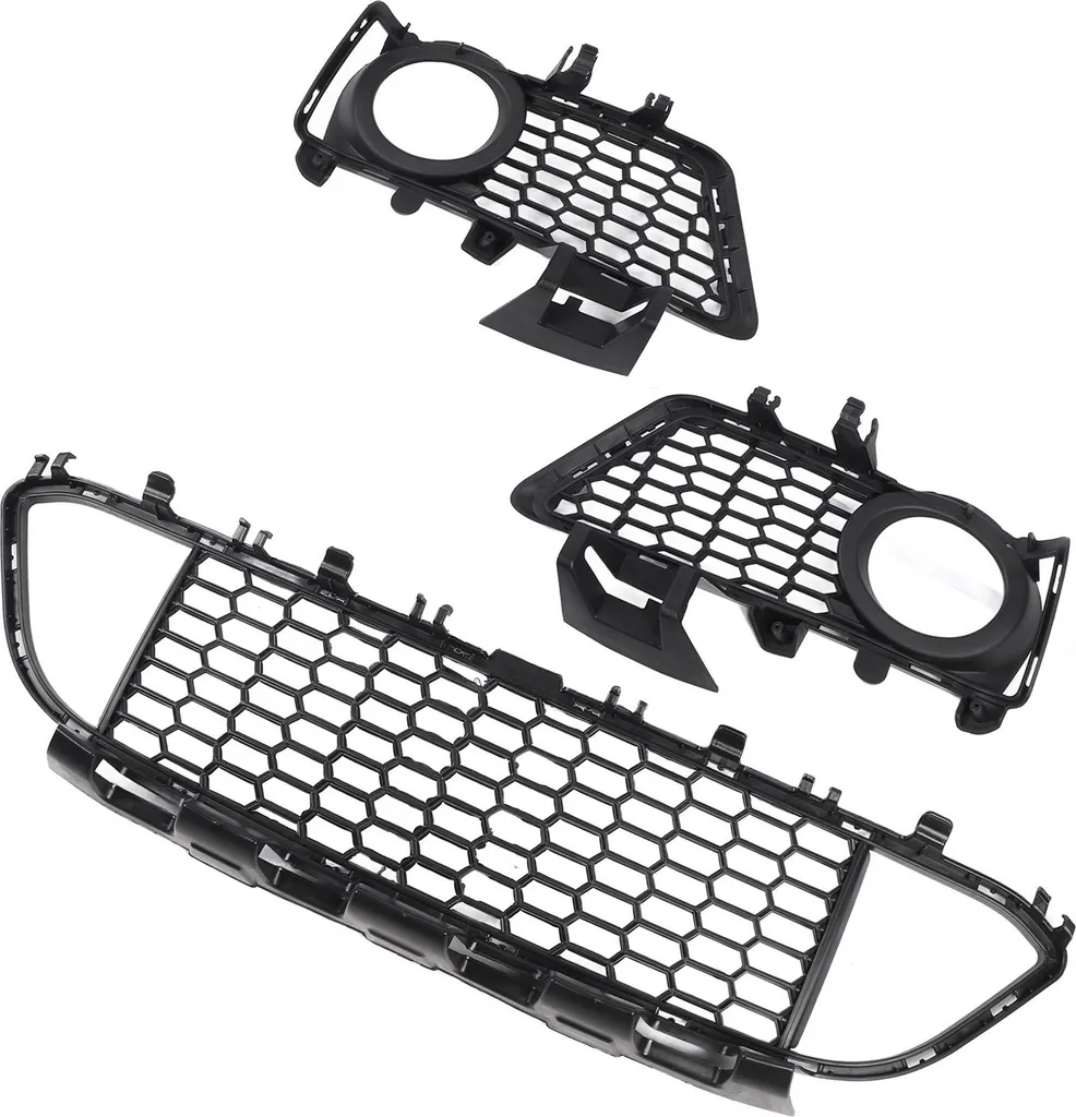 Grilles pare-chocs 51118068124 en ABS durable pour Série 3 F30 15-19