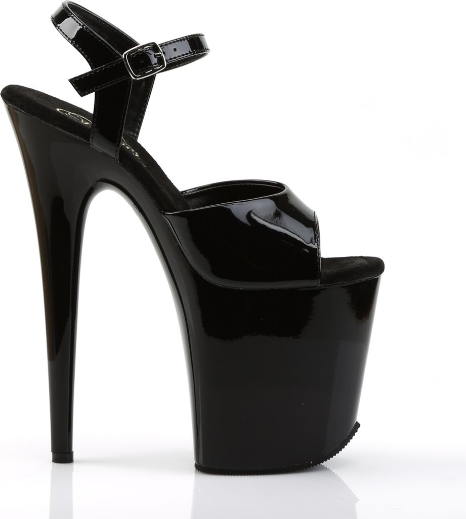 FLAMINGO-809 Damen Sandale von Pleaser, Schwarz Glanz , EU Produktbild 6