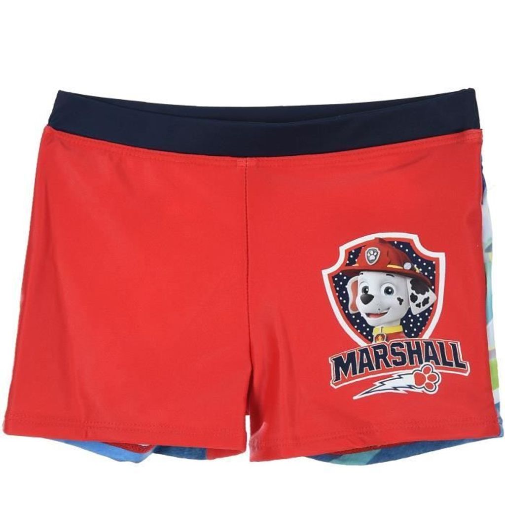 Badehose Paw Patrol - Marshall - rot - Größe 98