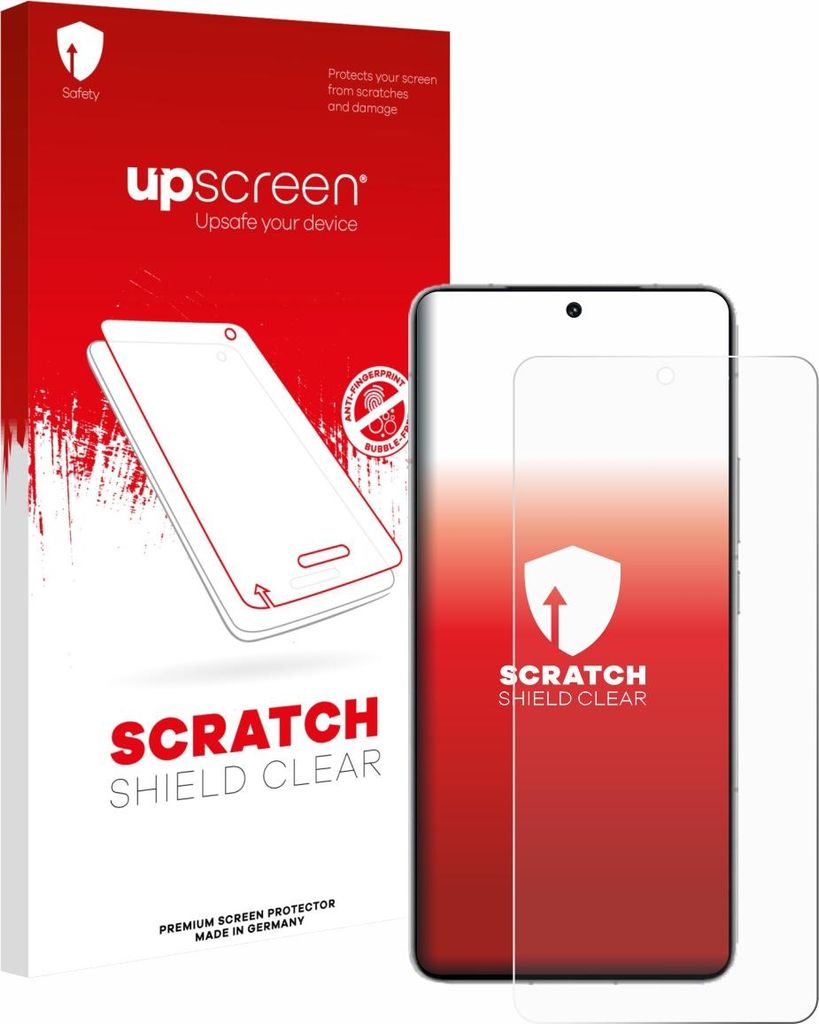 upscreen Schutzfolie für Vivo iQOO 15 Displayschutz Displayschutzfolie Folie Klar Transparent