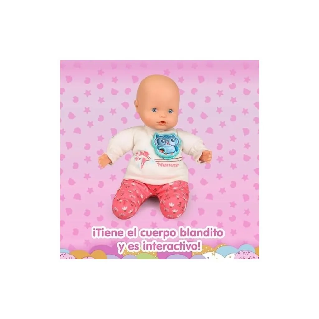 Poupée Nenuco Rosa Parlante - 7 Langues, 35cm, Parfaite pour les Câlins - 3