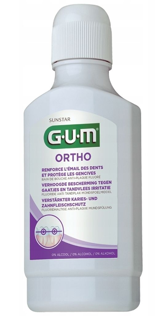 GUM Ortho, 300 ml, Aloe vera, bisabolol, Zázvor, Fľaša, 1 Obrázok produktu 