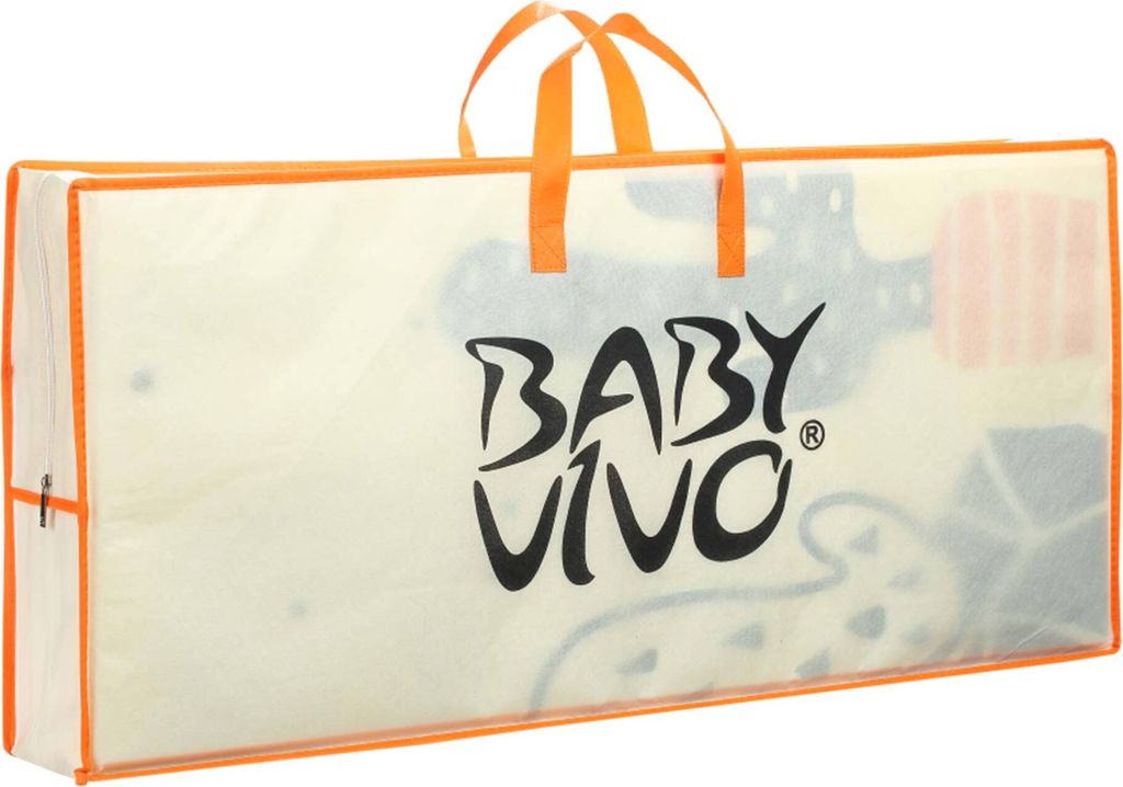 Baby Vivo Spielmatte / Spielteppich für Kinder doppelseitig Produktbild 12