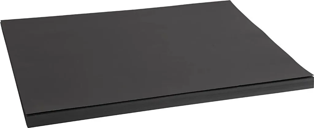 Support Cartonné A2 Noir 200g - 100 Feuilles pour Présentation et Art