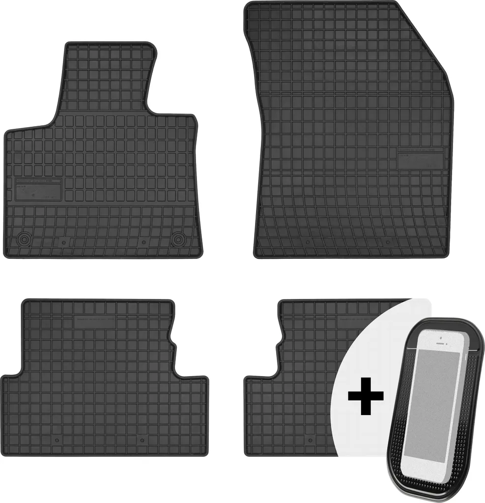 Tappetini in Gomma Peugeot 3008 II (2016-2024) su Misura - Set Completo