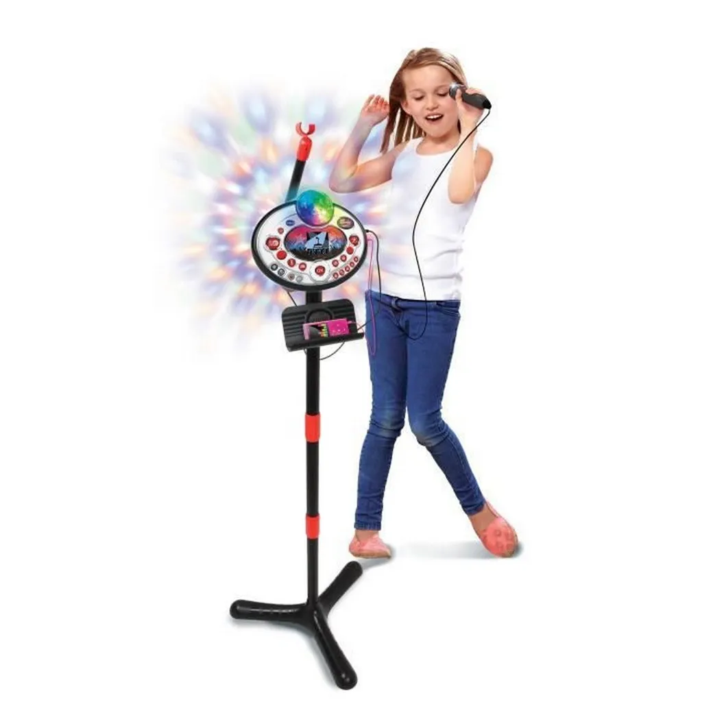 Micro avec support Vtech Kidi Super Star multicolore en plastique - 2