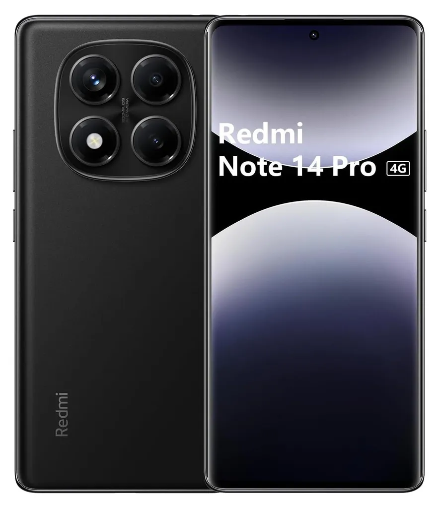 Xiaomi Redmi Note 14 Pro 4G Noir 256Go - Écran Fluide et Grande Autonomie