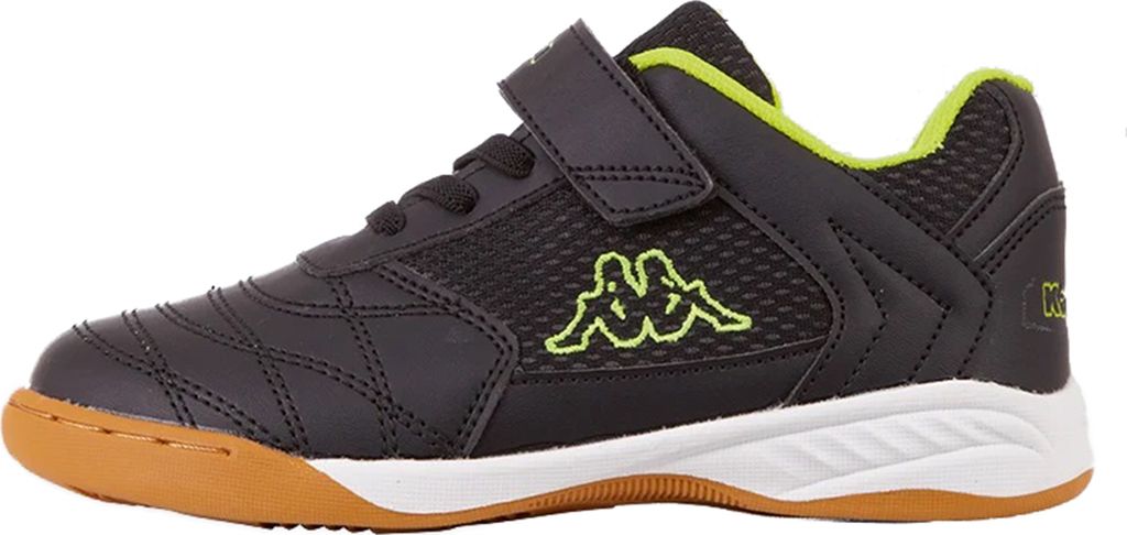Kappa Jungen Sneaker Turnschuh 260765T 1140 schwarz gelb, Schuhgröße:39 EU