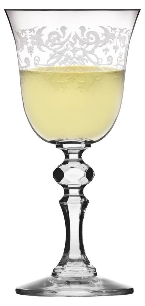 KROSNO Krista Deco Weißweingläser, 6er-Set, 180 ml Produktbild 