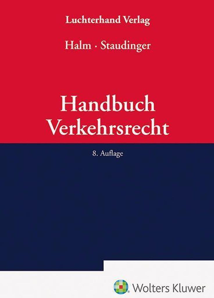 Handbuch Verkehrsrecht