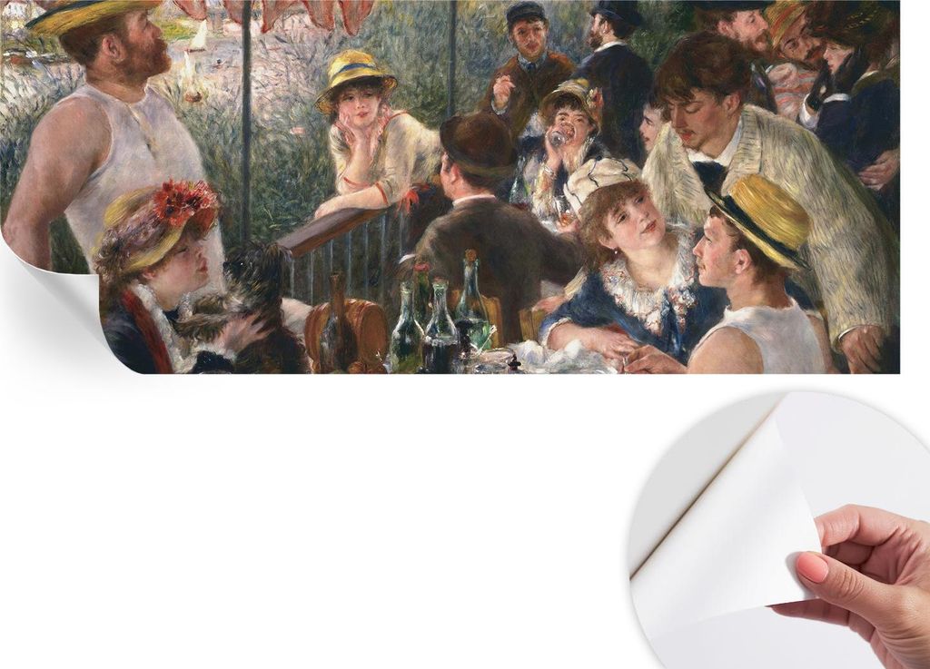 Selbstklebende Wandtapete - Dekorative Tapete für Wohnzimmer - Klebefolie für Wandbilder - Tapetenfolie für Wanddekoration - 208x146 cm - Sommer...