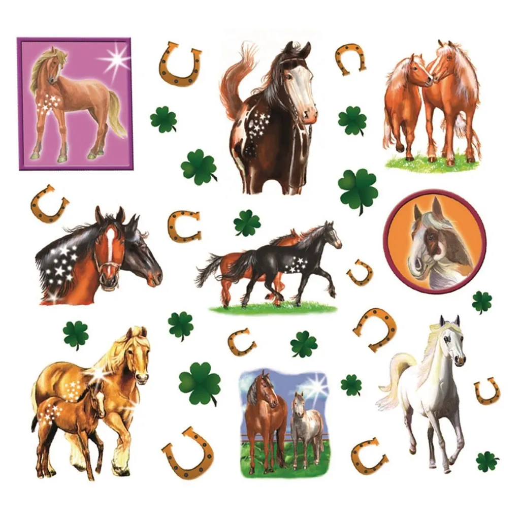 Activité Créative Chevaux Heureux : Peinture Guidée pour Adolescent