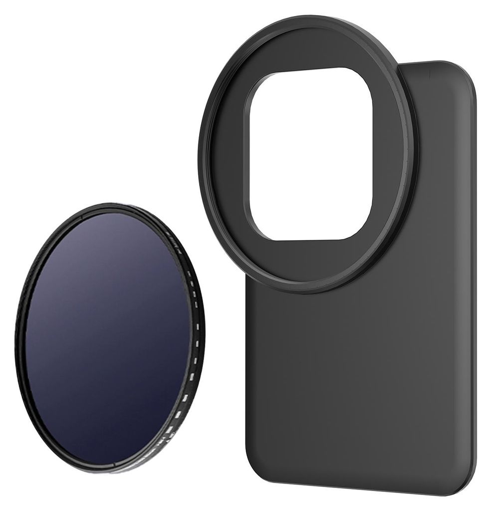 6,1 Zoll magnetische Telefonfilterhalterung, Telefonfilterhalter mit 67 mm ND2-400-Filterersatz fš¹r iPhone 15 Pro/ iPhone 15/ iPhone 14 Pro/ iPh...