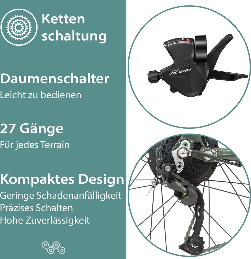 Tretwerk Commander Fully E Bike Mountainbike 175 - 190 cm Produktbild 8