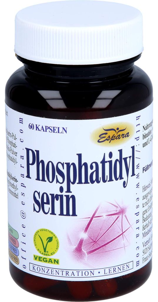 Espara Phosphatiylserin Kapseln, 60 St. Kapseln Produktbild 