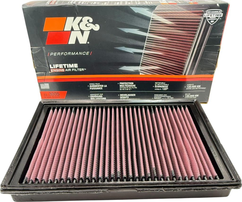 Filtre à air moteur K&N 33-3005 : haute performance, Image du produit 