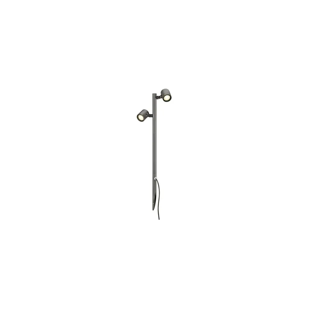 Éclairage Extérieur Double Faisceau NEW MYRA Anthracite IP44 GU10