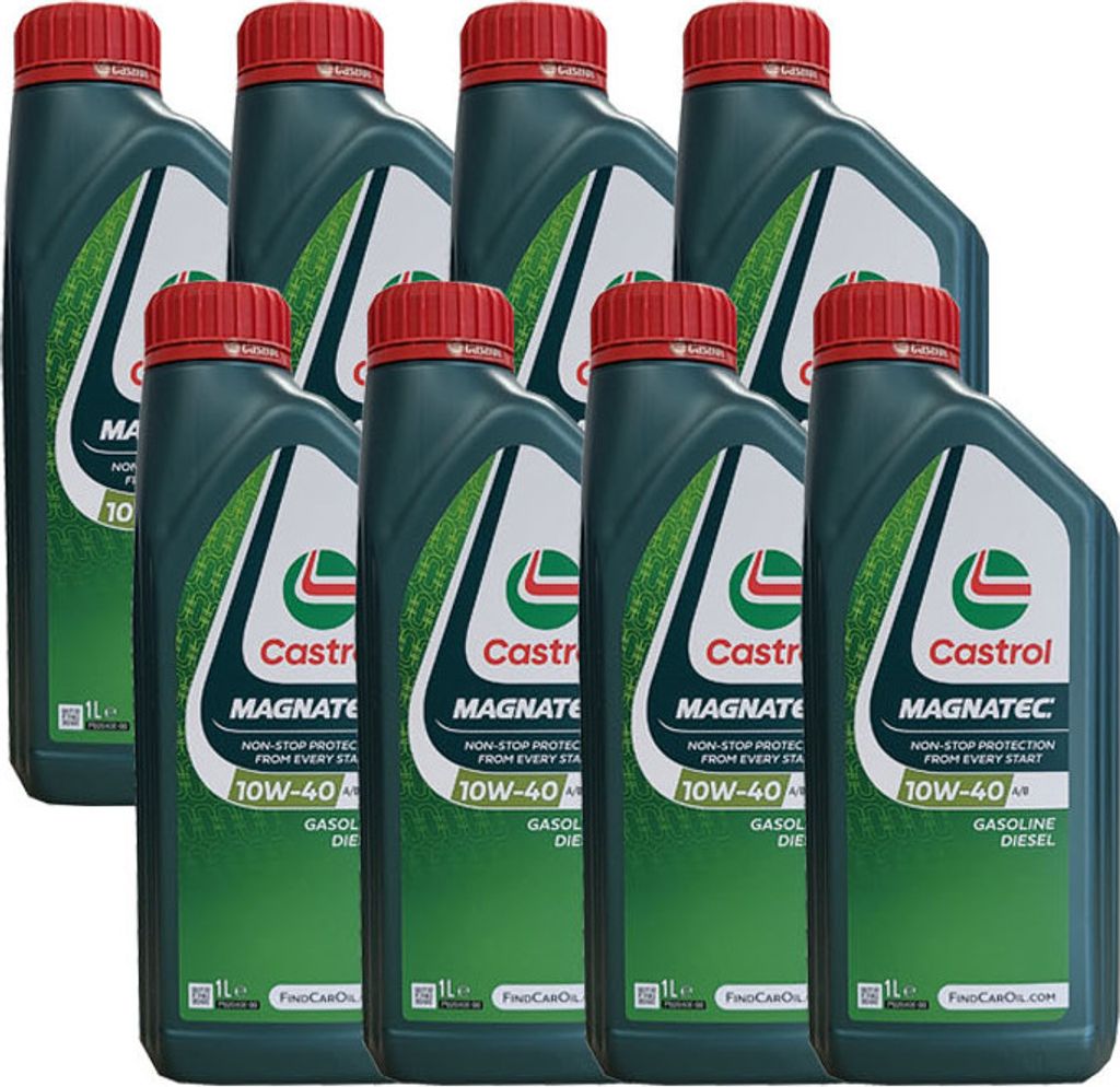 Castrol Magnatec 10W-40 A3/B4 8x 1 Liter Produktbild 