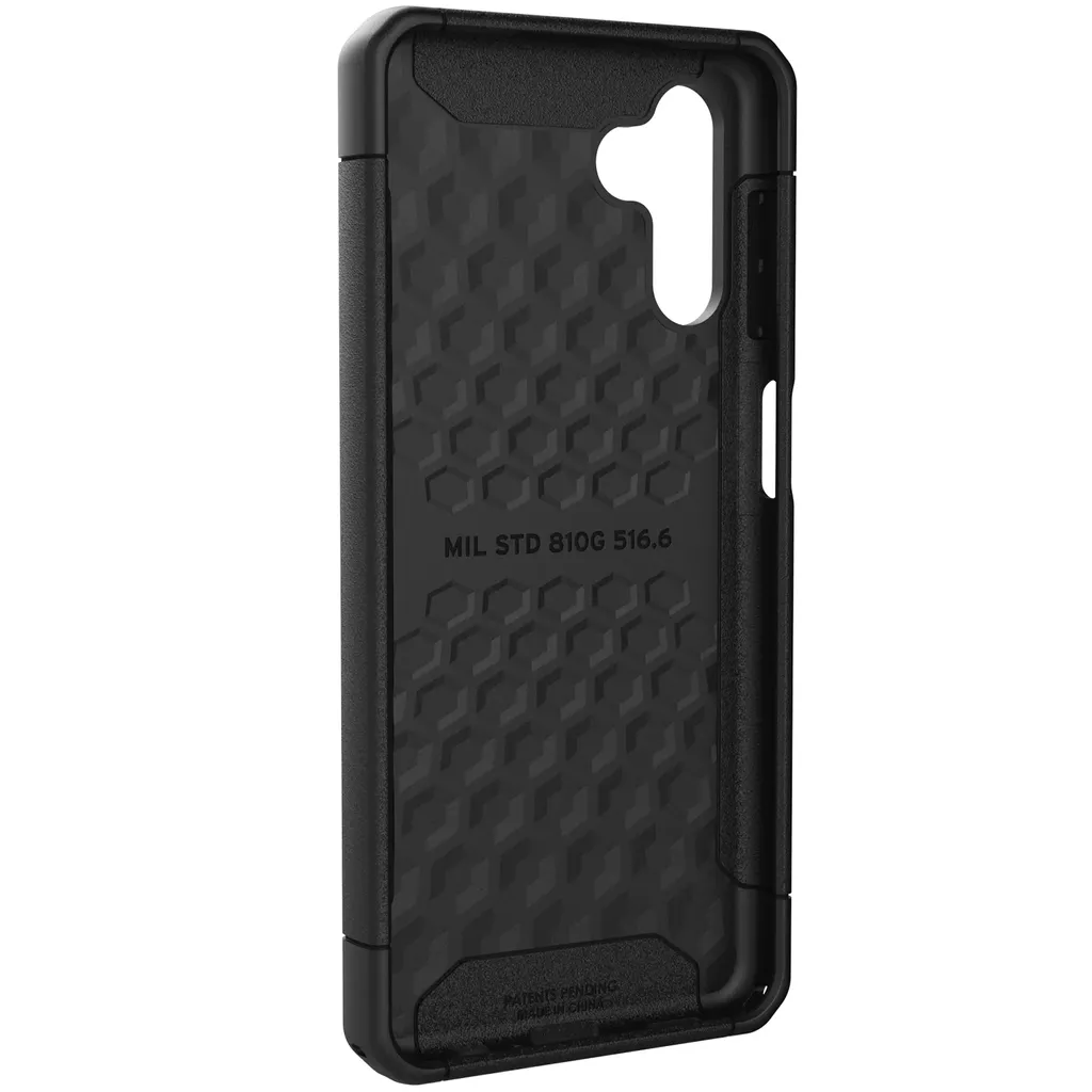 UAG Scout Samsung Galaxy A04s Cover - Custodia Rigida Antiurto Nera