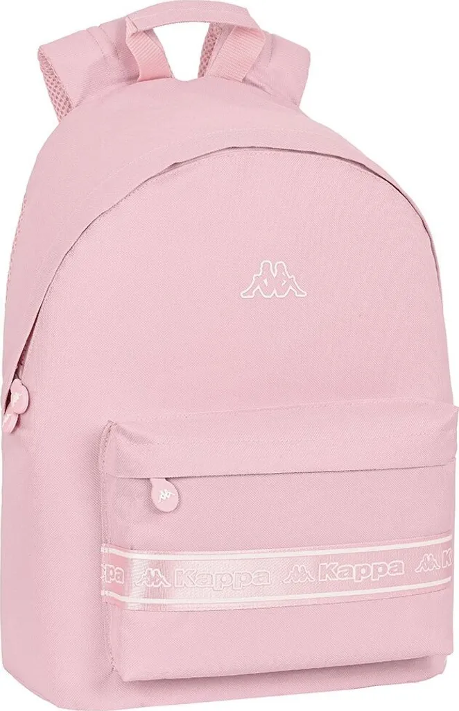 Sac à dos scolaire Kappa rose 31 x 41 x 16 cm pour collège et lycée