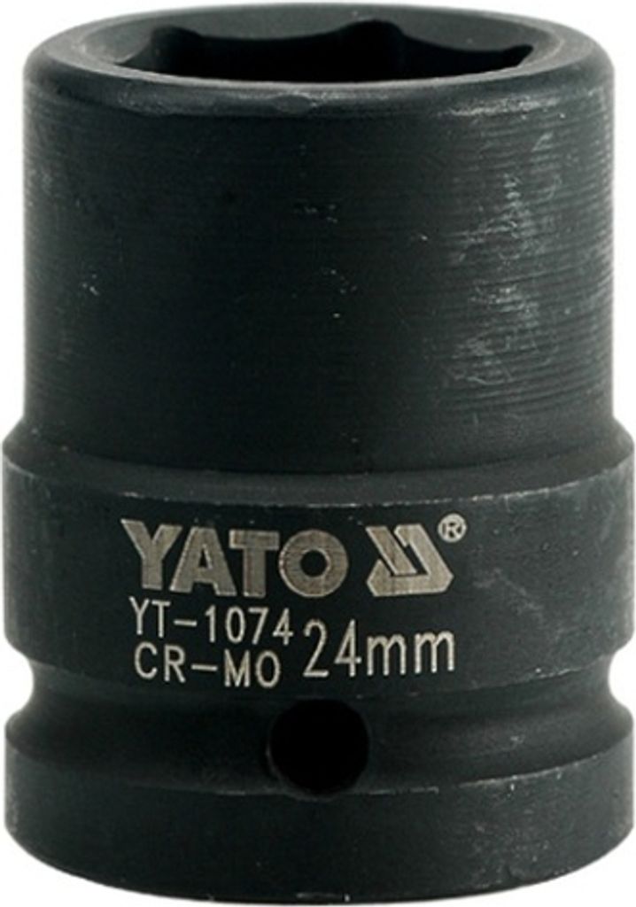 Yato 6-Kant-Schlagsteckschlüssel 3/4" Kurz 24Mm