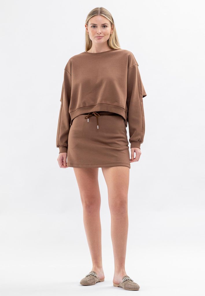 Tom Barron Freizeitanzug Women Sweatshirt And Skirt Set