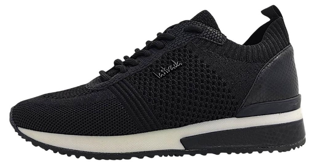 La Strada  Damenschuhe Schnürschuhe Schwarz Freizeit Produktbild 