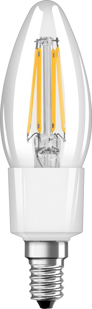 Ledvance LED Filament Smart+ Kerze 4W = 40W E14 klar 470lm Produktbild 3