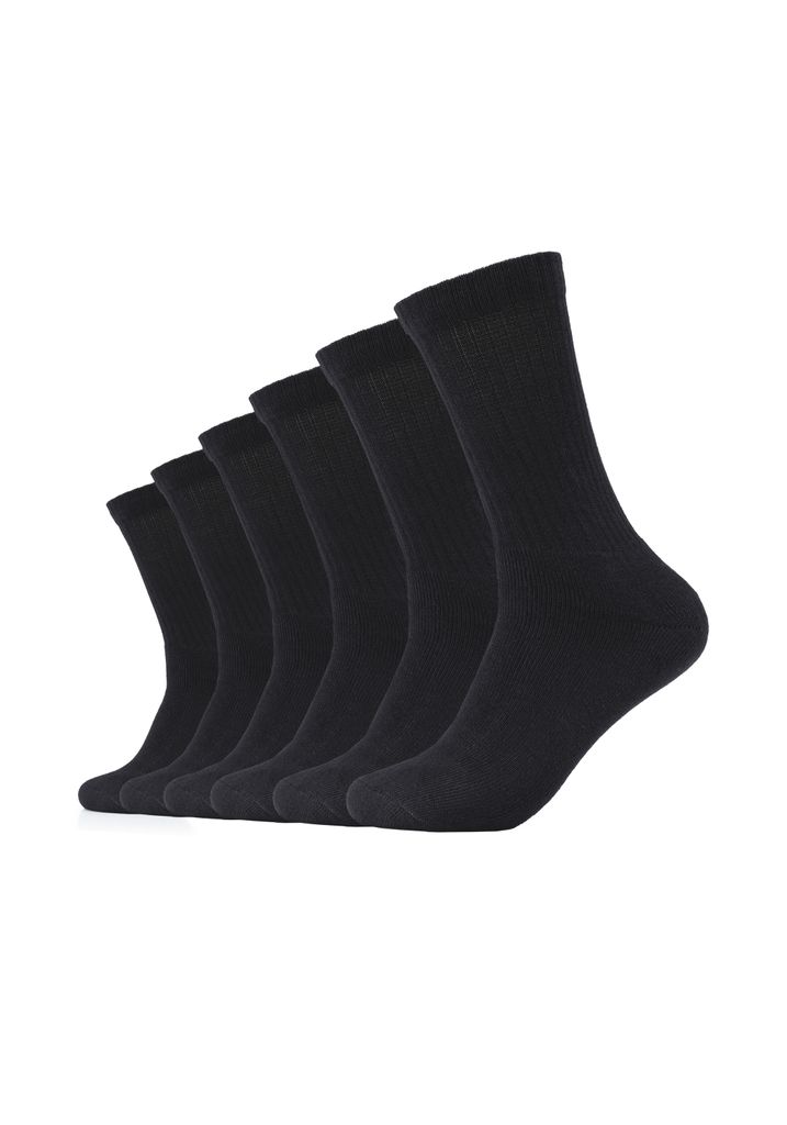 s.Oliver Socke Essentials im praktischen 6er-Pack black 47-49