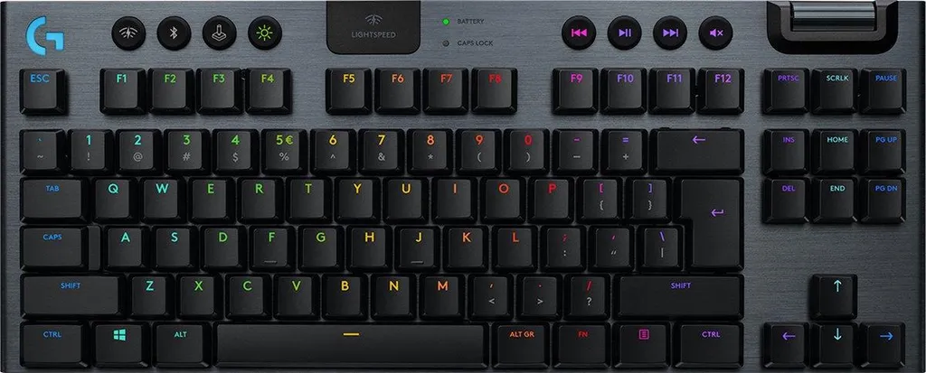 Logitech G915 TKL Clavier Gaming sans Fil Idéal pour Setup Compact