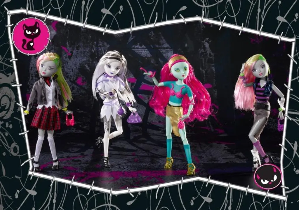 Ghostilla Twilight Teens - Poupée aux Détails Phosphorescents Glow - 2