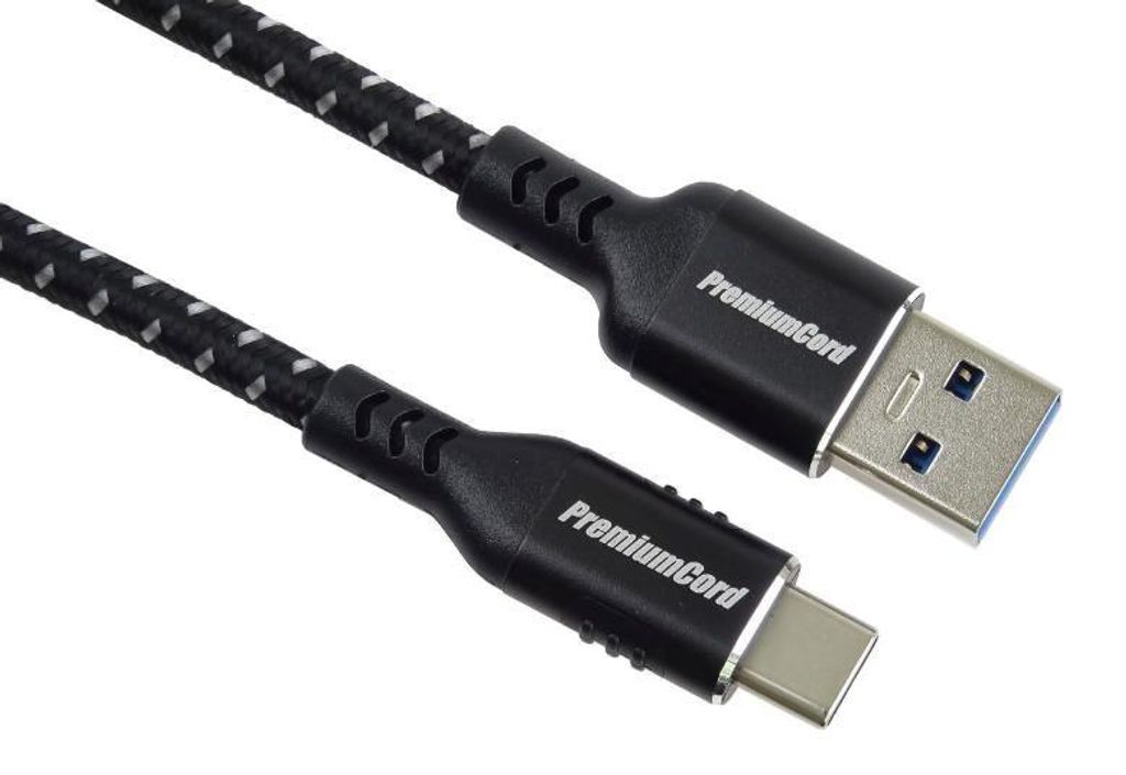 Kábel USB-C - USB 3.0 A (USB 3.2 gen.1, 3A, 5Gbit/s) Obrázok produktu 