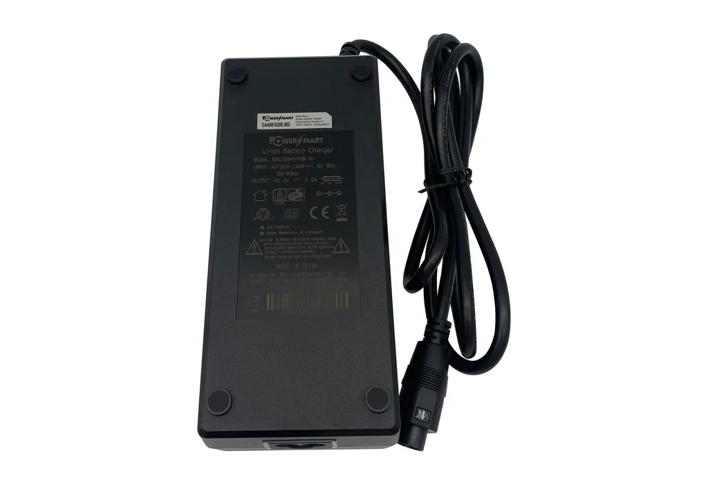 Solution de charge 36V pour batterie Pedelec SSLC084V42M 5 broches EBS