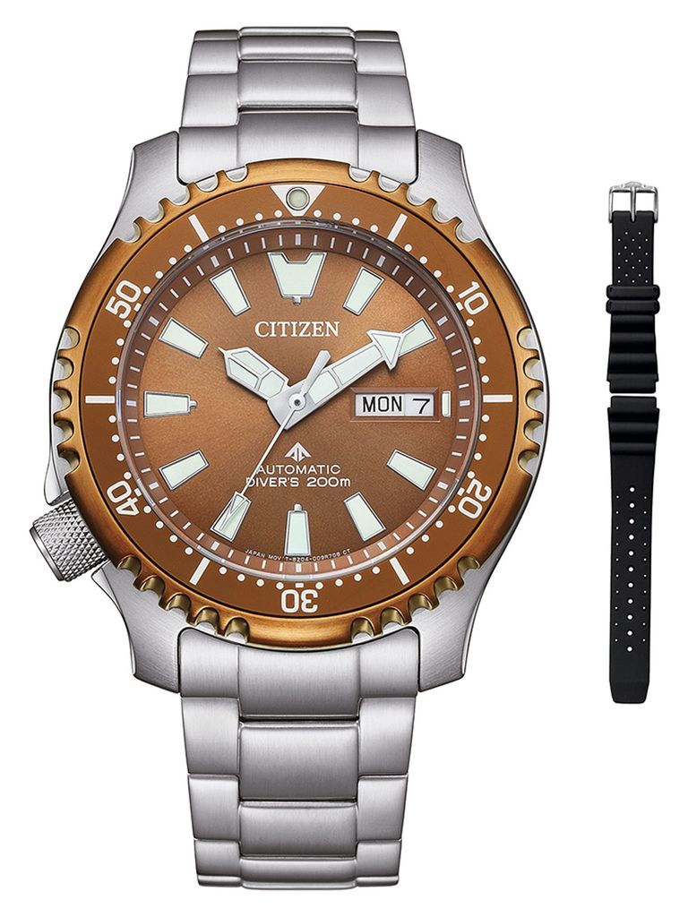 Citizen NY0164-65XE Herrenuhr Promaster Marine Fugo Day-Date Automatik 42mm 20ATM