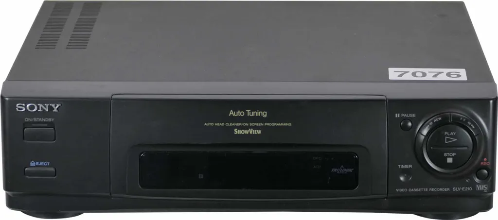 Sony SLV-E210 Magnétoscope VHS avec tuner intégré et suivi automatique