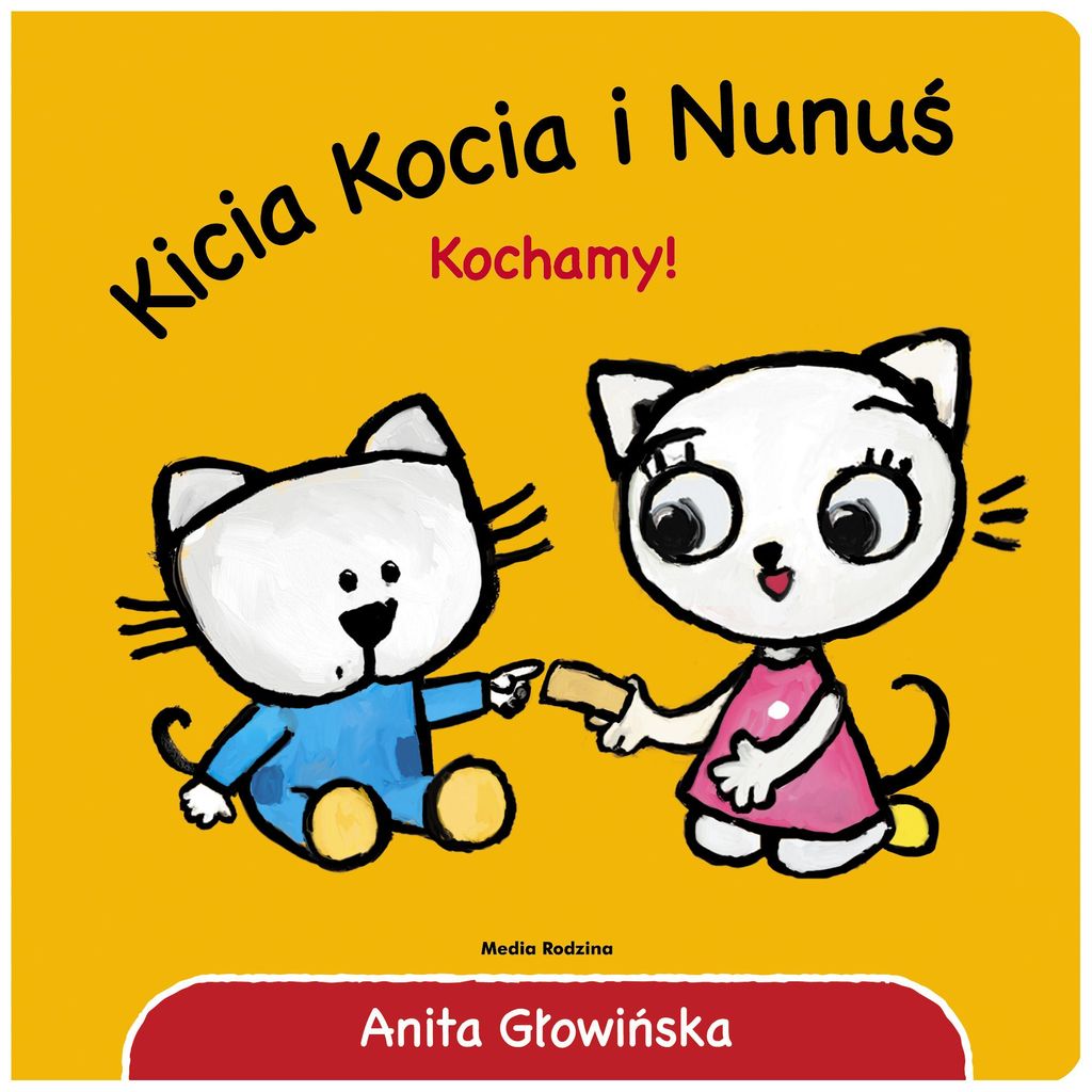 Kicia Kocia i Nunuś - książeczka kartonowa dla najmłodszych Zdjęcie produktu 