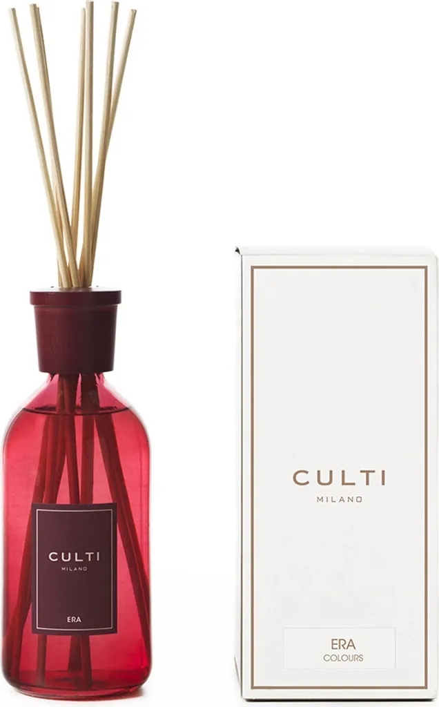Diffuseur de parfum d'ambiance Culti Milano Era 500 ml avec tiges rotin