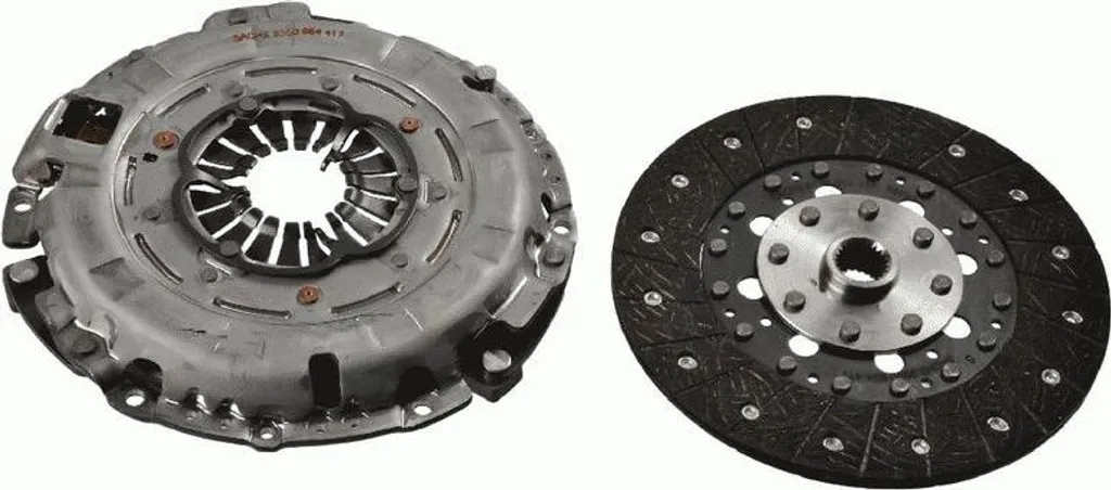 Kit d'embrayage complet compatible i40 Optima et Sportage - SACHS 3000