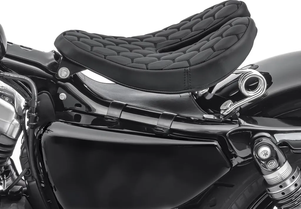 Selle solo confort anti-vibration pour Harley Sportster Forty-Eight 48 - 2