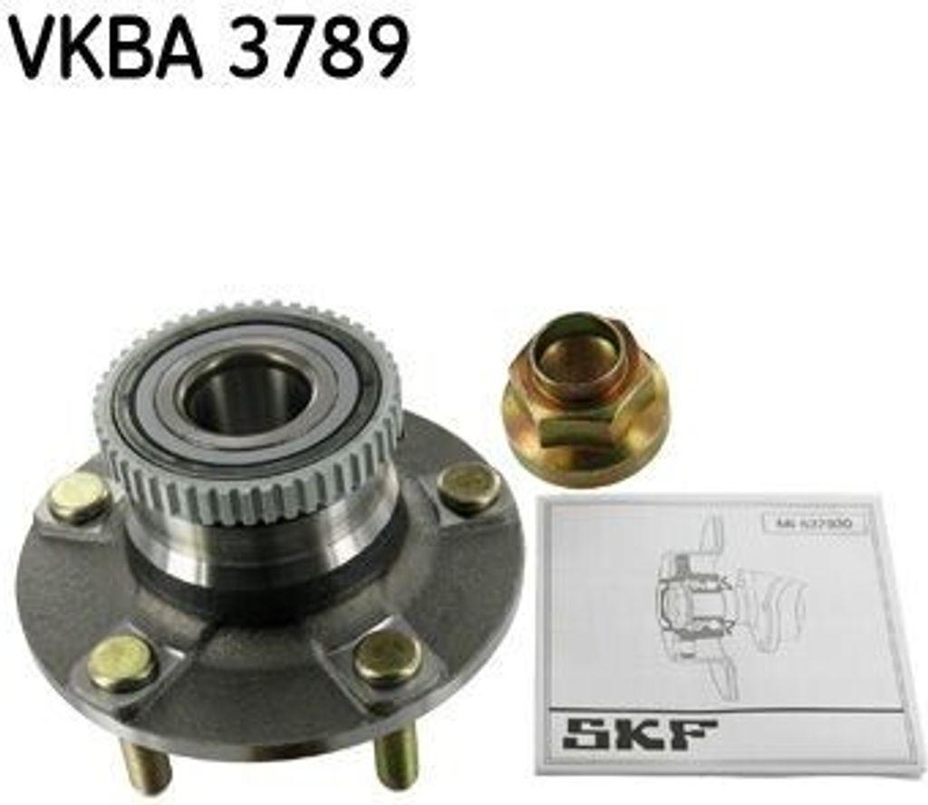 SKF Radlagersatz Hinten für DAEWOO Leganza Limousine (V100) VKBA 3789