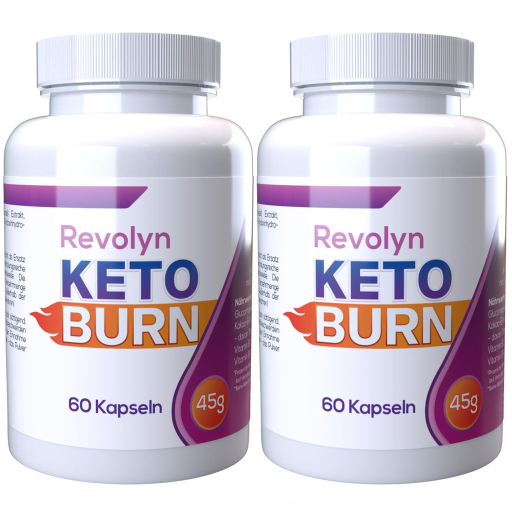 Revolyn Keto Burn - 120 Capsule, Confezione da 2 Immagine del prodotto 