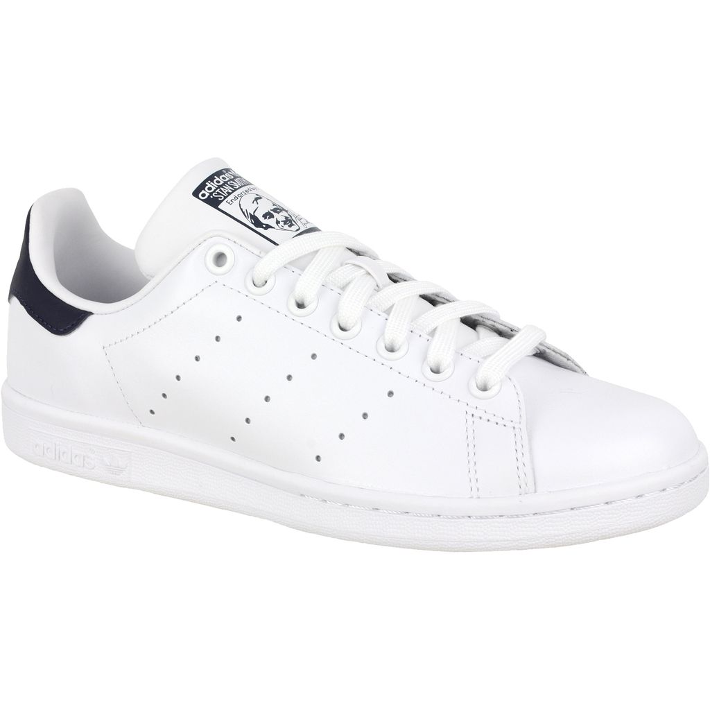 Adidas Stan Smith, Männlich, Erwachsener, Modische Sneakers, Navy, Weiß, Einfarbig, Gummi