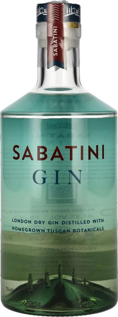 Sabatini Gin London Dry Gin 41,3% Vol. 0,7l Produktbild 
