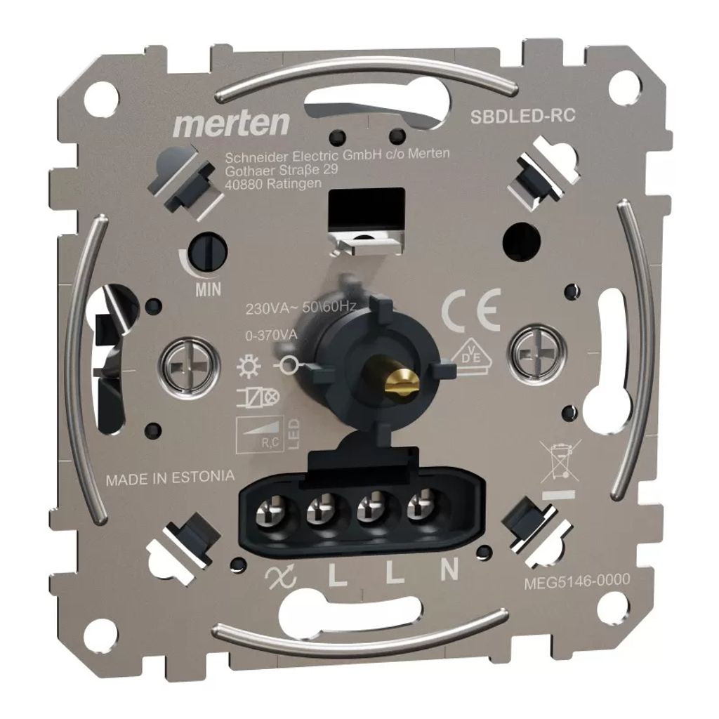 Merten MEG5146-0000 Multiwire LED Module variateur rotatif Image du produit 