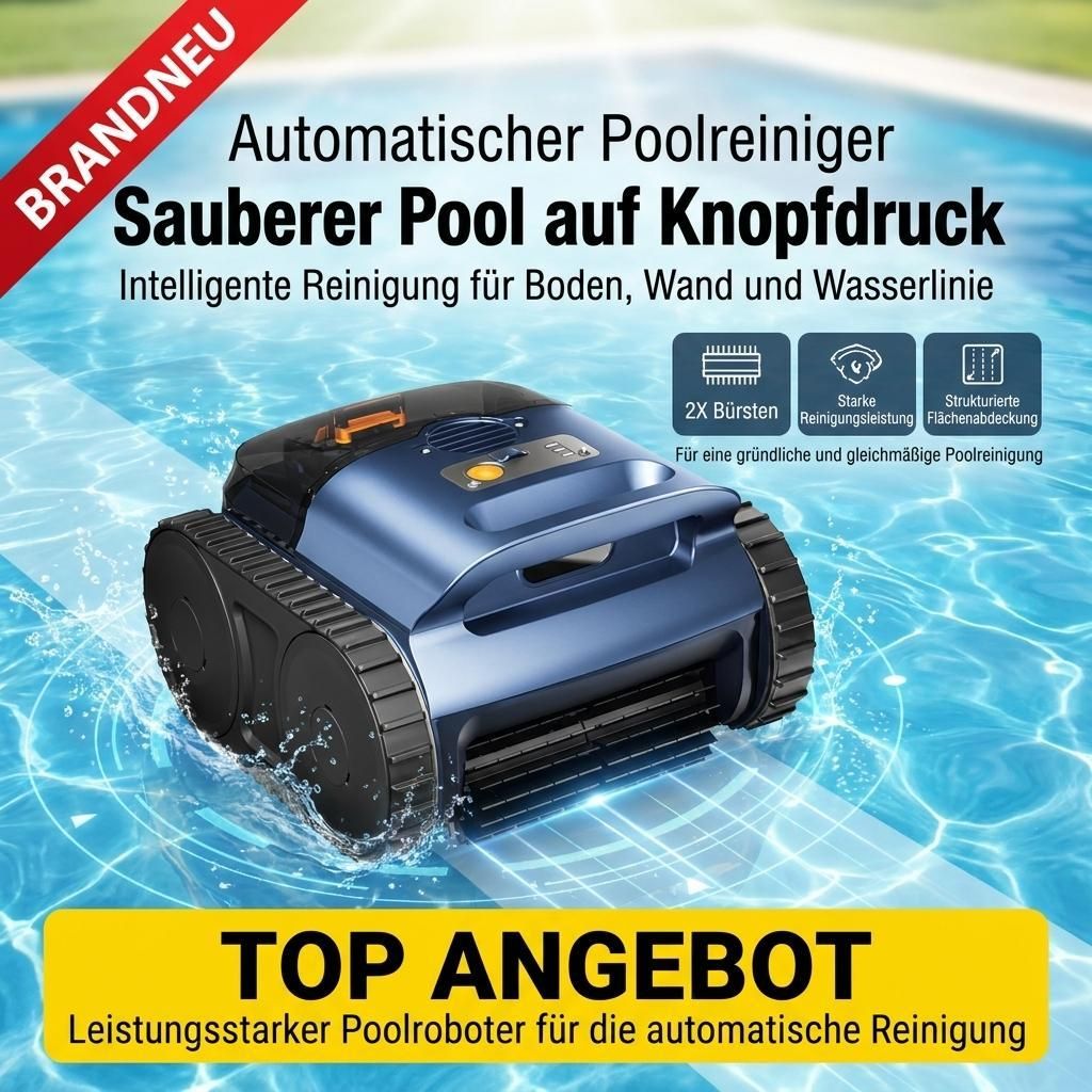 Roboter Poolreiniger SAT20 Pro – kabellos, automatische Produktbild 