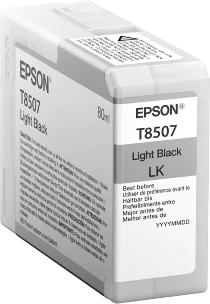 Epson T8507 Originale : Finissez-en avec les Tirages Gris Dominants